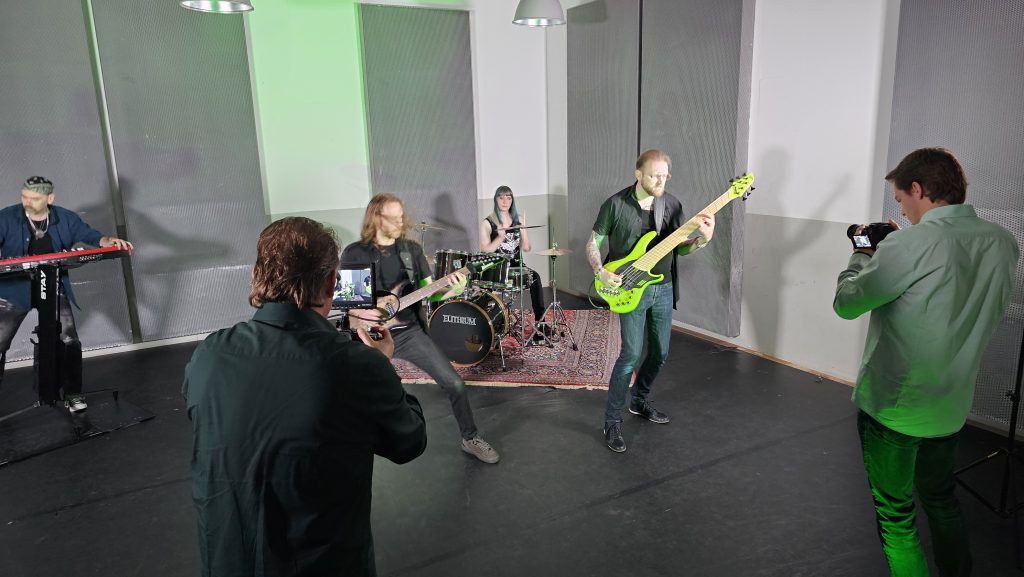 Videoclip laten maken voor rock band